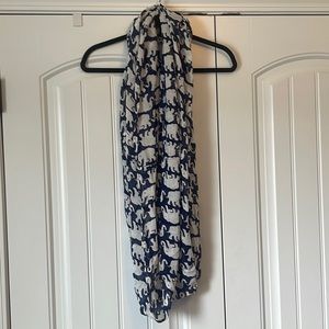 EUC Lilly Pulitzer Tusk In Sun Infiniti Scarf